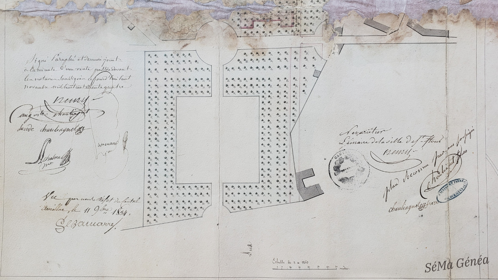 Plan Saint-Flour 1834 2