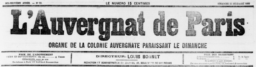 L'Auvergnat de Paris