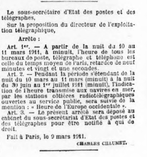 Loi du 9 mars 191